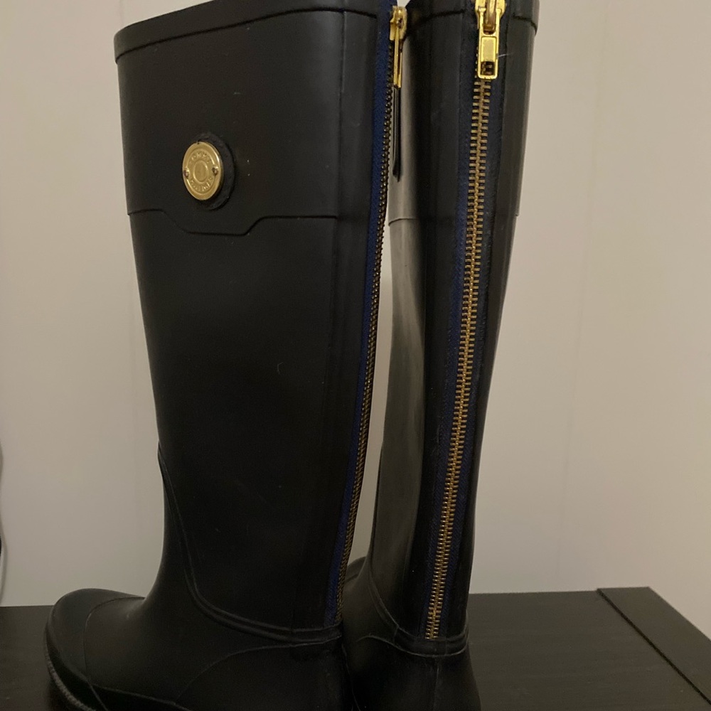 Gently used Tommy Hilfiger Rain Boots